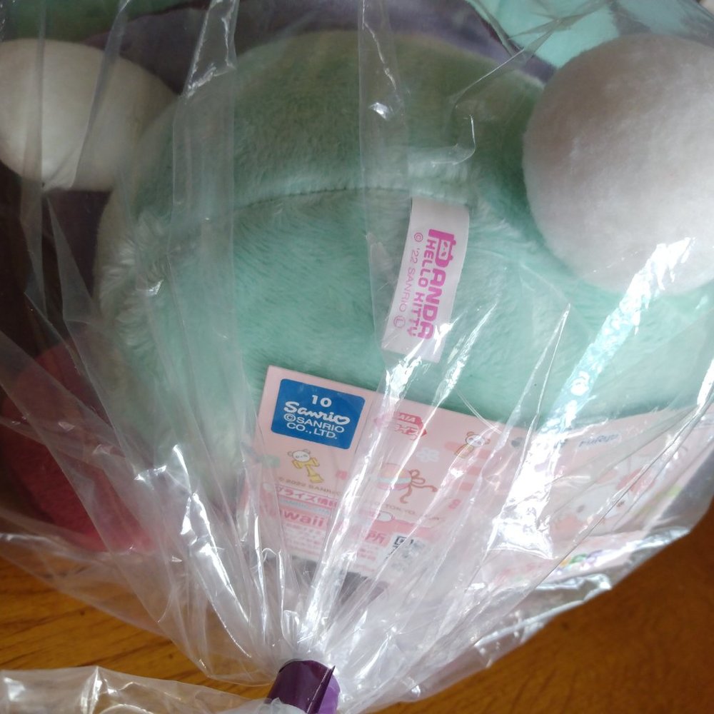Hello Kitty Panda Little Chocolate Big Plushy New in Original Sealed Bag - Picture 5 of 8
